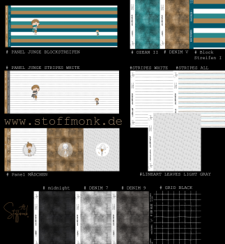 Eigenproduktion BIO Jersey " # STRIPES ALL "